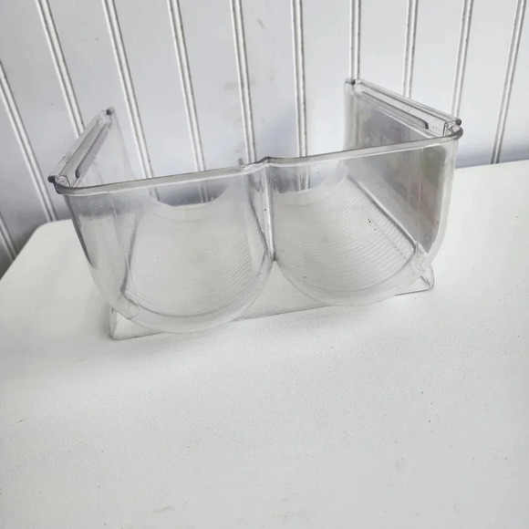 Acrylic Stackable Wine Bottle Holder Organizer Fridge and Freezer BPA Free - Picture 7 of 12